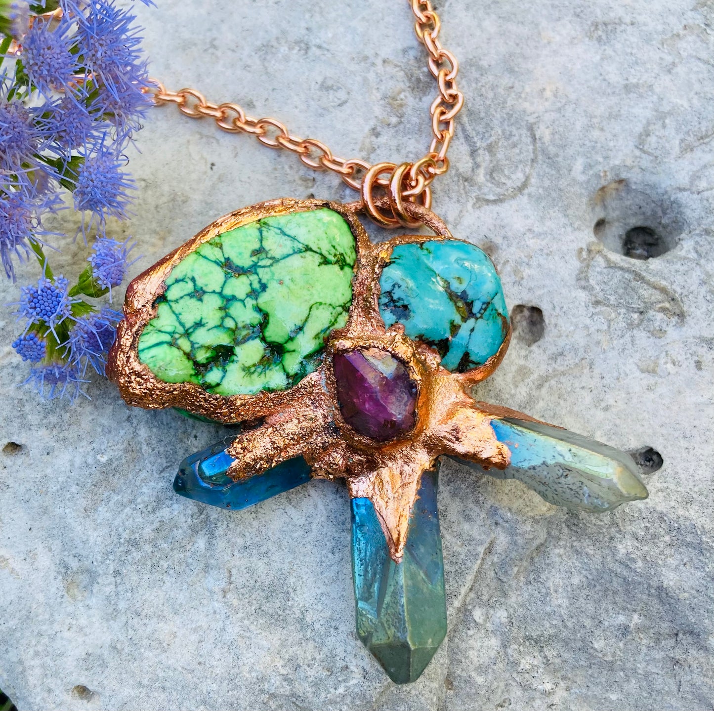 Colors of the Earth Necklace