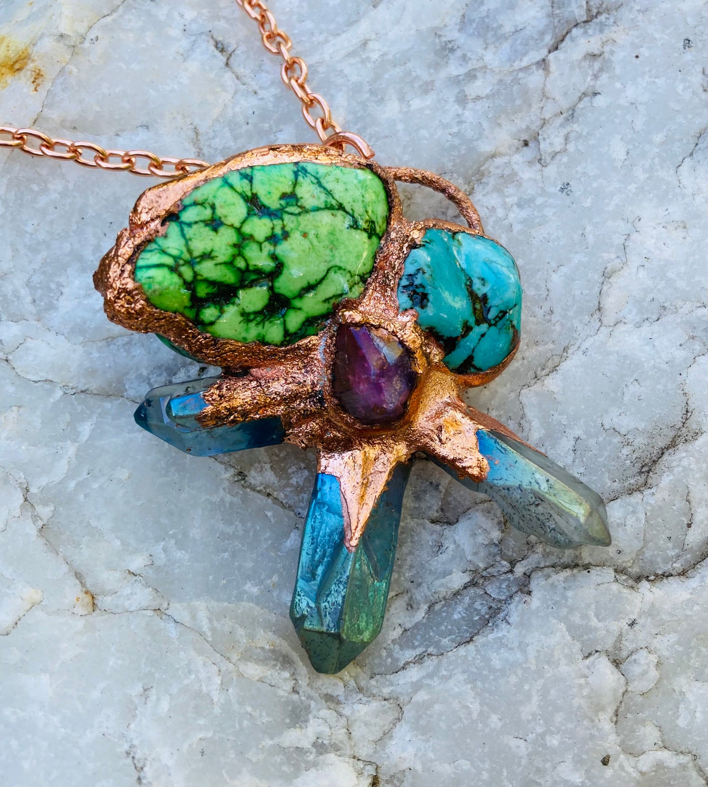 Colors of the Earth Necklace