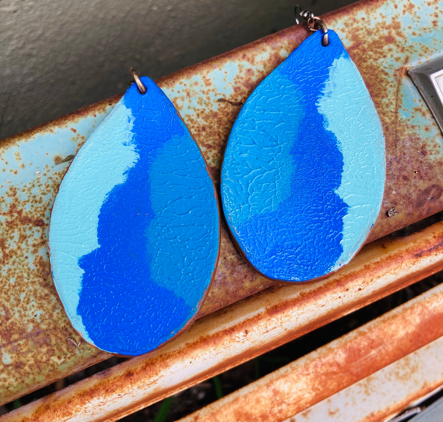 Shades of Blue Earrings